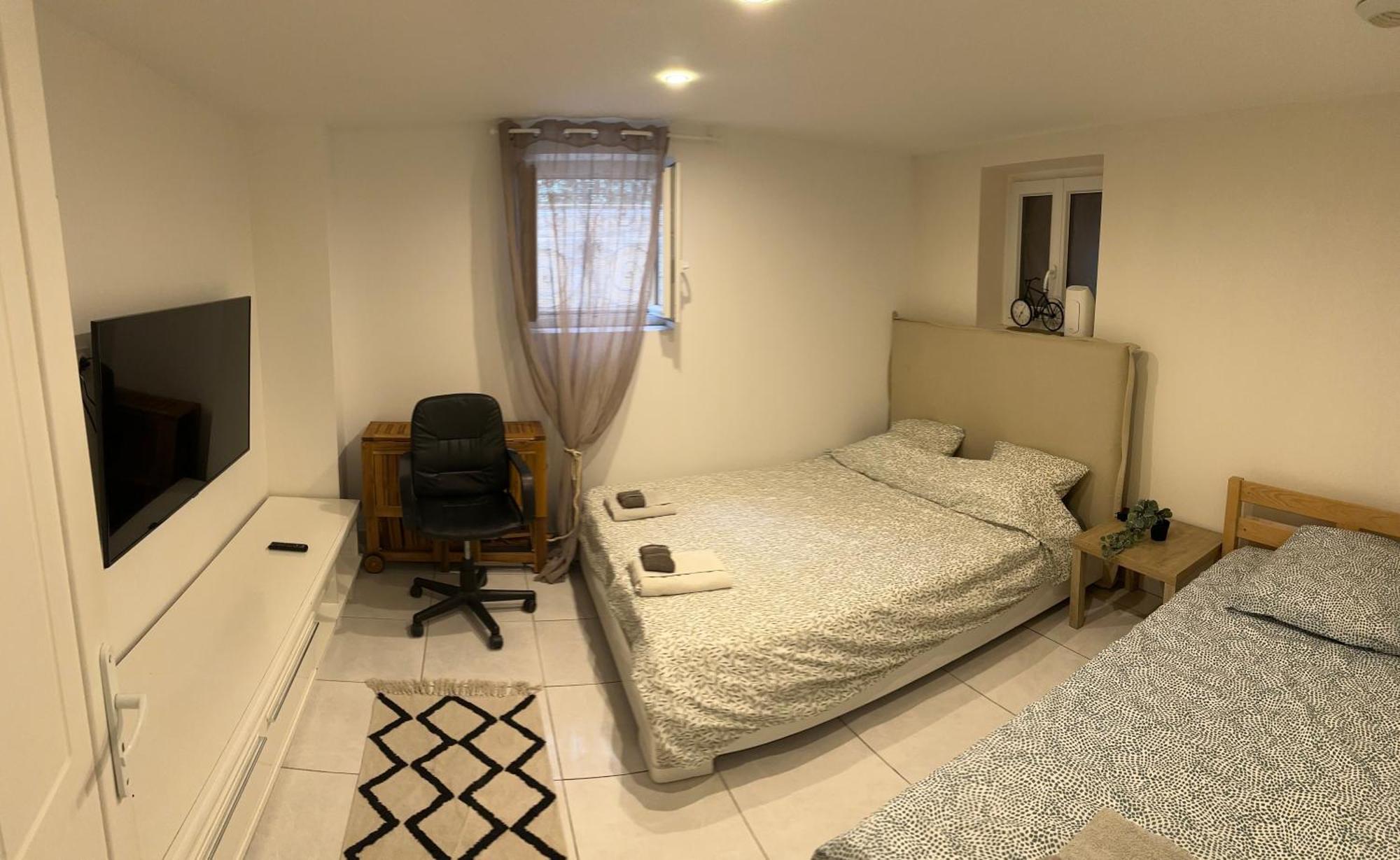 Jolie Appartement Nice Proche Mer Et Aeroport Une Chambre Plus Salon Avec Cuisine 外观 照片